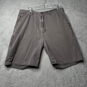 Split Shorts Men's Size 36 Gray Casual